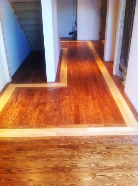 basement floor staining