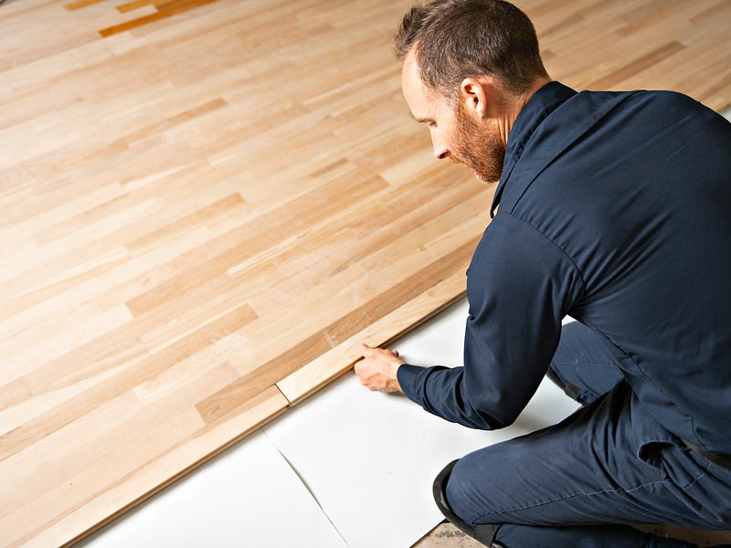 hardwood floor installation