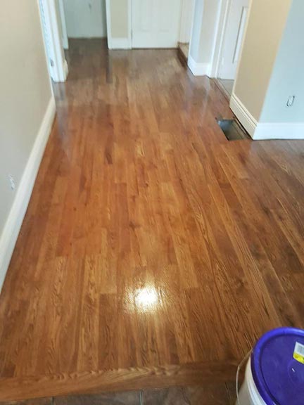 sand stain varnish after Royal Hardwood Floors